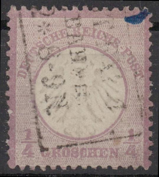 DEUTSCHES_REICH_1872_Nr_1_gestempelt_Bild1