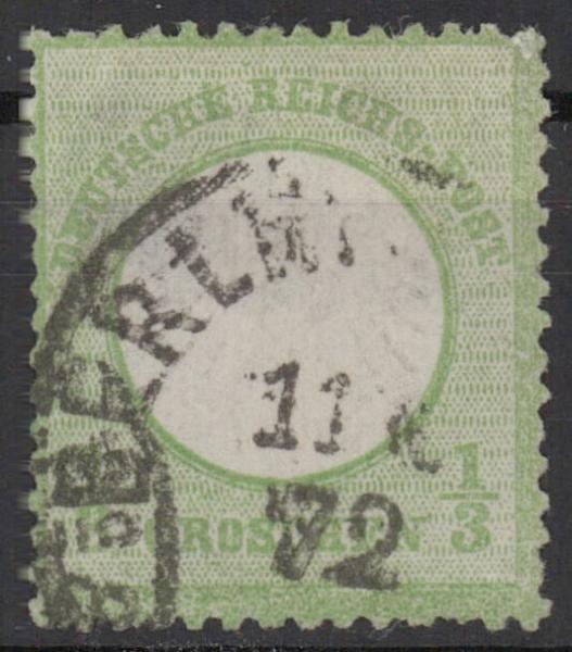DEUTSCHES_REICH_1872_Nr_2_gestempelt_Bild1