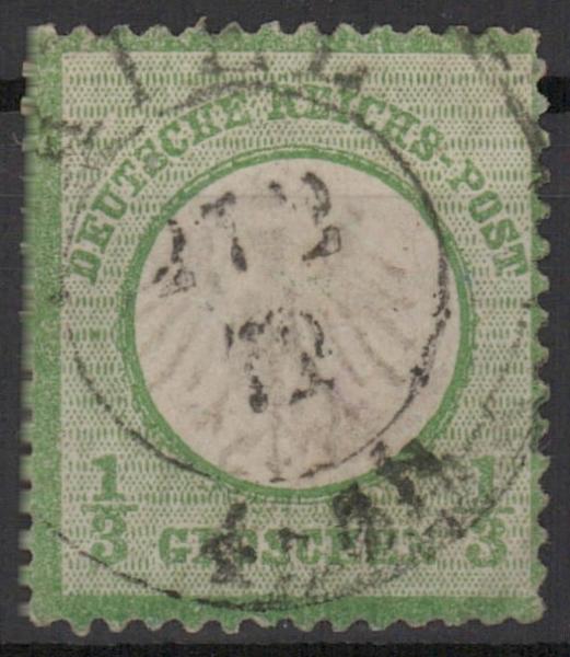 DEUTSCHES_REICH_1872_Nr_2_gestempelt_Bild1