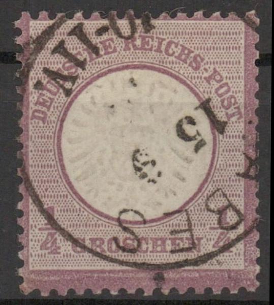 DEUTSCHES_REICH_1872_Nr_16_gestempelt_Bild1