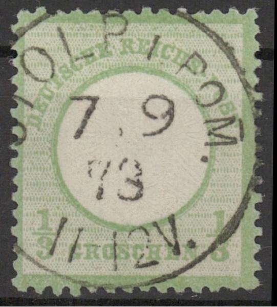 DEUTSCHES_REICH_1872_Nr_17_gestempelt_Bild1