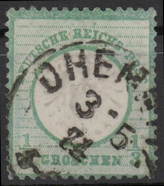 DEUTSCHES_REICH_1872_Nr_17_gestempelt_Bild1