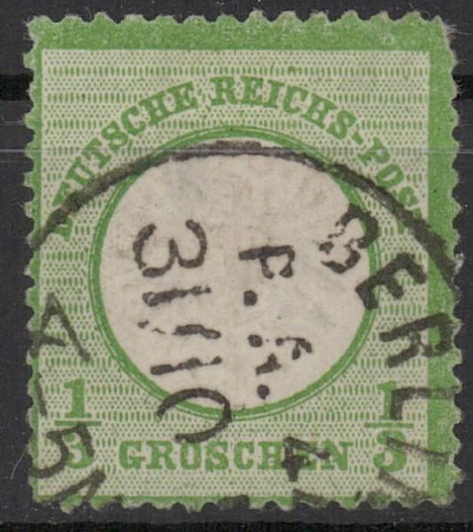 DEUTSCHES_REICH_1872_Nr_17_gestempelt_Bild1
