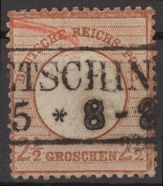 DEUTSCHES_REICH_1872_Nr_21_gestempelt_Bild1