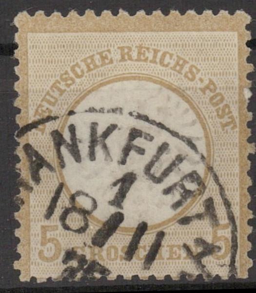 DEUTSCHES_REICH_1872_Nr_22_gestempelt_Bild1