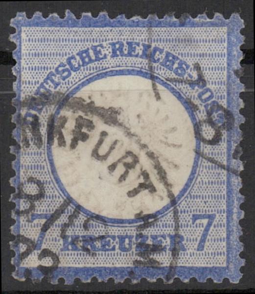 DEUTSCHES_REICH_1872_Nr_26_gestempelt_Bild1