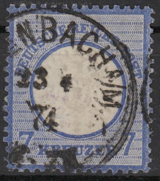 DEUTSCHES_REICH_1872_Nr_26_gestempelt_Bild1