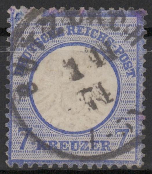 DEUTSCHES_REICH_1872_Nr_26_gestempelt_Bild1