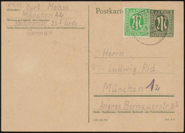 BIZONE_1945_Ganzsache_P900a_gestempelt_Bild1
