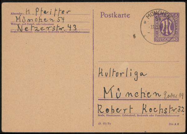 BIZONE_1945_Ganzsache_P903_/03_gestempelt_Bild1