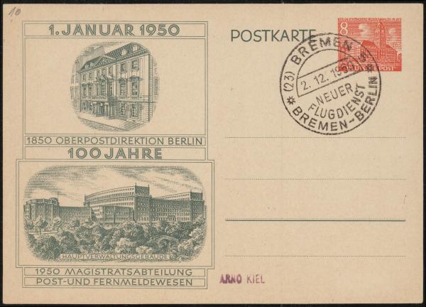 BERLIN_1950_Ganzsache_P10_gestempelt_Bild1