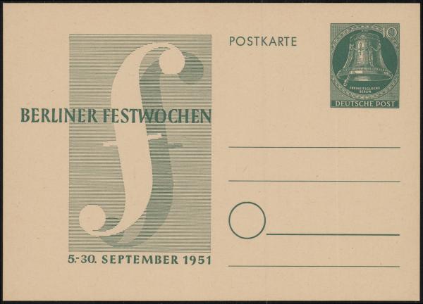 BERLIN_1951_Ganzsache_P26_postfrisch_Bild1
