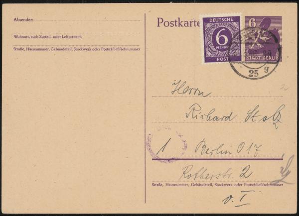 SBZ_1945_Ganzsache_P4b_gestempelt_Bild1