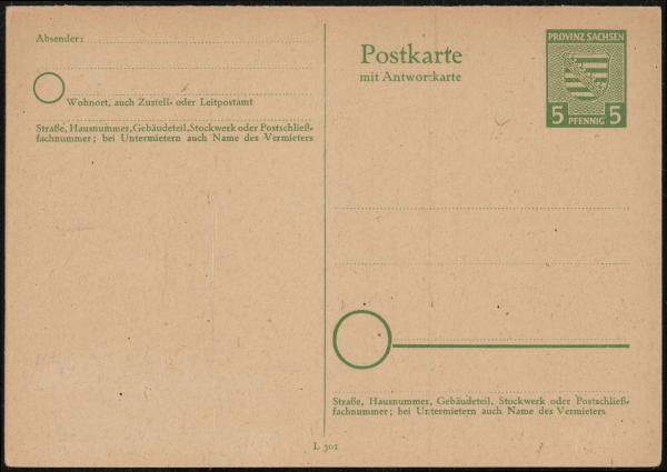 SBZ_1945_Ganzsache_P11_postfrisch_Bild1