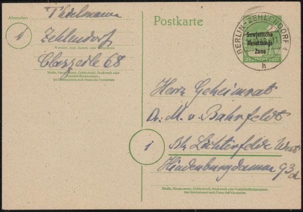 SBZ_1948_Ganzsache_P30_gestempelt_Bild1