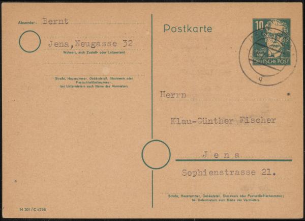 SBZ_1948_Ganzsache_P35_/03_gestempelt_Bild1