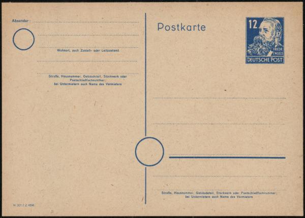 SBZ_1948_Ganzsache_P36_/04_postfrisch_Bild1