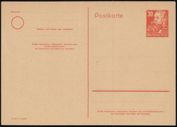 SBZ_1948_Ganzsache_P37_/01_postfrisch_Bild1