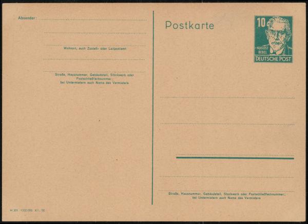 DDR_1950_Ganzsache_P40_/02_postfrisch_Bild1