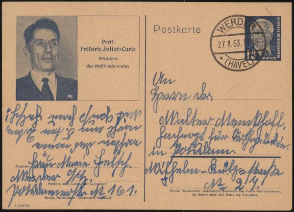 DDR_1952_Ganzsache_P52/02_gestempelt_Bild1