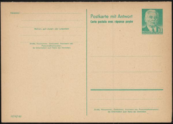 DDR_1956_Ganzsache_P70II_postfrisch_Bild1