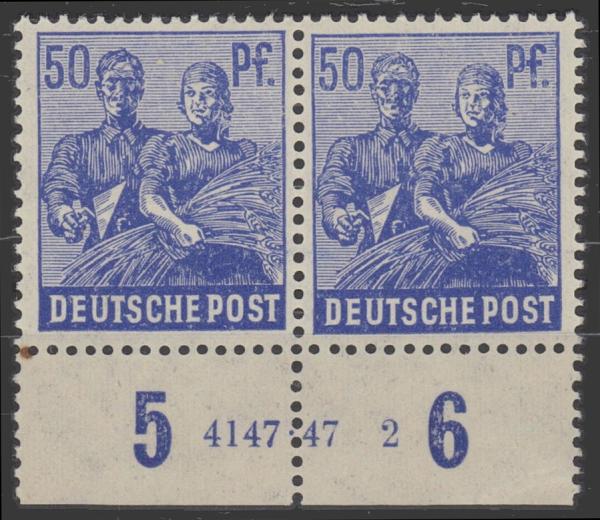 KONTROLLRAT_1947_Nr_955_HAN_postfrisch_Bild1