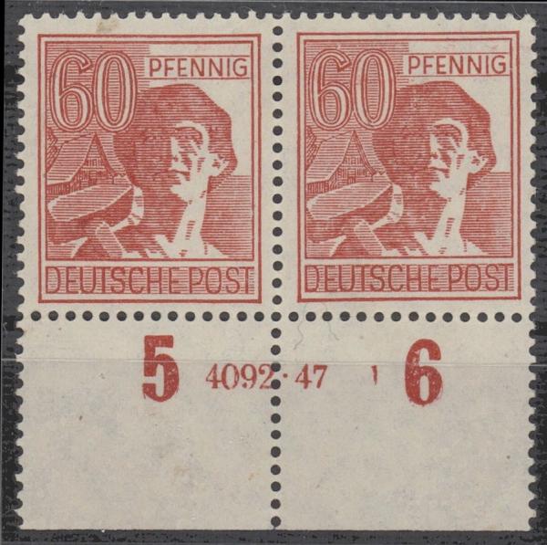 KONTROLLRAT_1947_Nr_956_HAN_postfrisch_Bild1