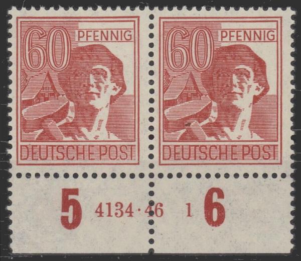 KONTROLLRAT_1947_Nr_956_HAN_postfrisch_Bild1